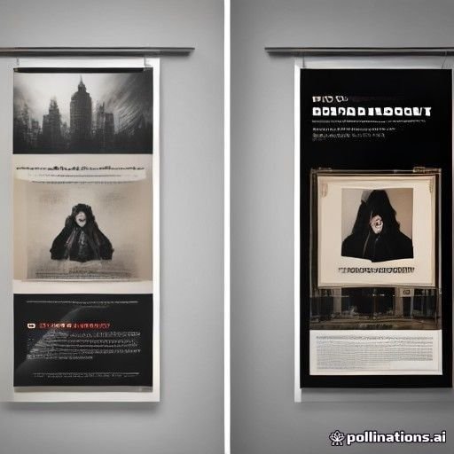 AI-generated posters can look distinctive with specific style directions